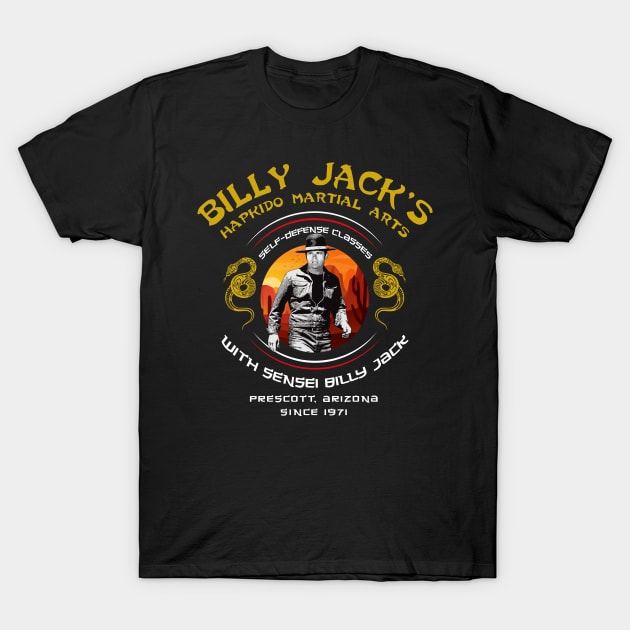 Billy Jack's Hapkido Martial Arts T-Shirt by Alema Art